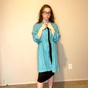 Dialogue Blue Button Up